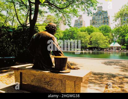 Hans Christian Anderson Statue im Central Park Stockfoto