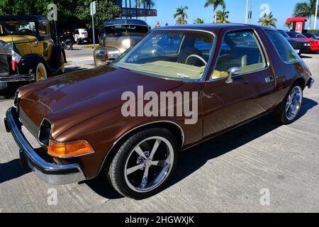 AMC Pacer Oldtimer, Mexiko, Nordamerika Stockfoto