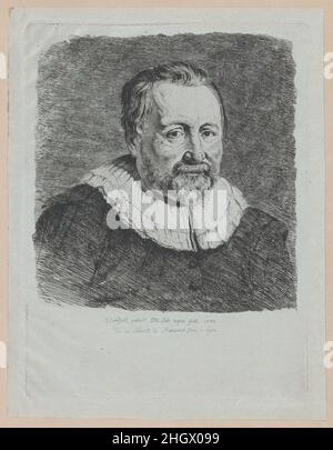 Porträt, nach Van Dyck 1770 Jean Jacques de Boissieu Französisch. Portrait, nach Van Dyck. Jean Jacques de Boissieu (Französisch, Lyon 1736–1810 Lyon). 1770. Ätzung; vierter Zustand von fünf. Ausdrucke Stockfoto