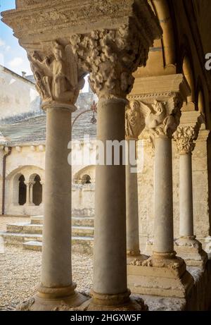 Kloster Abbaye Montmajour Stockfoto