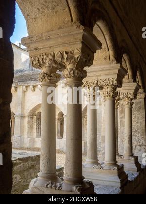 Kloster Abbaye Montmajour Stockfoto