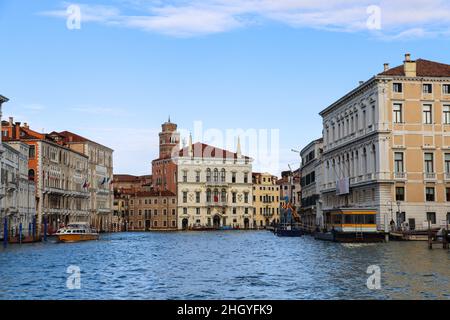 Wunderschöne Einblicke in die Lagunenstadt Venedig in Italien Stockfoto