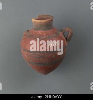 JAR, Miniatur 750–600 v. Chr., zypriotisch. Glas, Miniatur. Zypern. 750–600 V. CHR. Terrakotta. Cypro-archaische I. Vasen Stockfoto