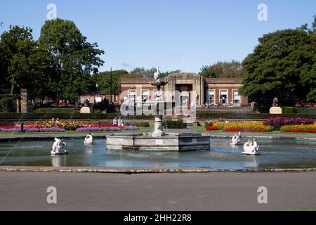 Stanley Park in Blackpool Stockfoto