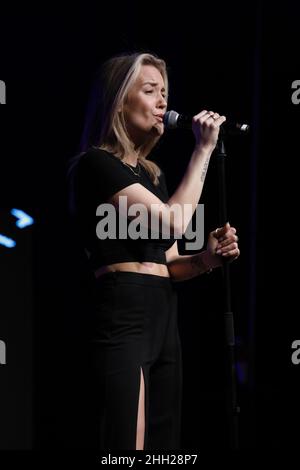 Sonia Liebing bei der Veranstaltung 'Fantasy & Freunde' im Messepark. Löbau, 22.01.2022 Stockfoto