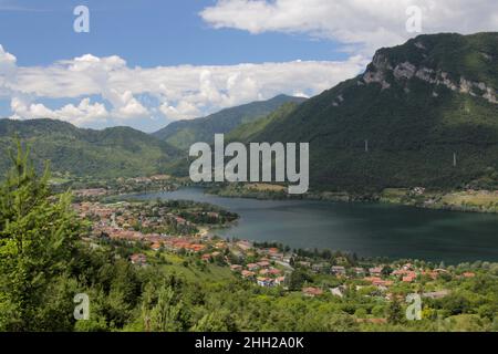 Lago d'Idro in Italien, Europa Stockfoto