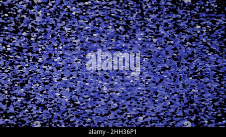 Abstraktes Bild mit blauem Hintergrund im Malstil. Stockfoto