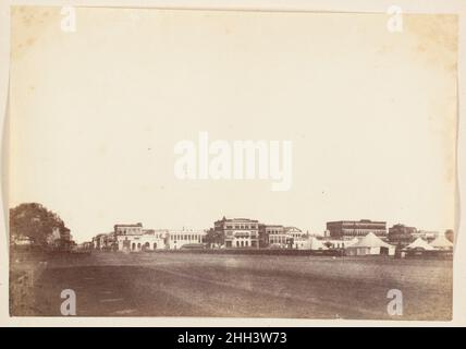 [Ein Blick in Kalkutta einschließlich der Gebäude von Payne and Co., The Mountain Hotel und Scott and Co.] 1850s Unbekannt. [Ein Blick in Kalkutta einschließlich der Gebäude von Payne and Co., The Mountain Hotel und Scott and Co.] 287793 Stockfoto