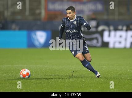 firo: 01/22/2022 Fuvuball, Fußball, 1st Bundesliga, Saison 2021/2022, VfL Bochum - 1st FC kV?ln, Köln Individual Action, Danilo Soares Stockfoto