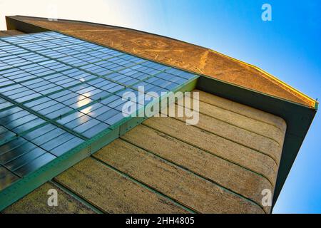 AEG Turbinenfabrik von Peter Behrens, 1909, Berlin, Deutschland Stockfoto