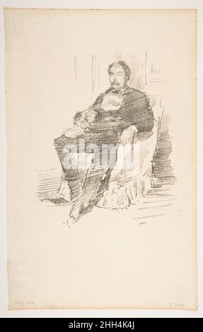 Portrait of Dr. Whistler, No. 2 1894 James McNeill Whistler American. Porträt von Dr. Whistler, Nr. 2 372931 Stockfoto