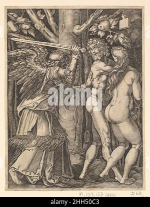 Eingravierte Kopien der Kleinen Passion n.d. Nach Albrecht Dürer Deutsch. Eingravierte Kopien der Kleinen Leidenschaft. Nach Albrecht Dürer (deutsch, Nürnberg 1471–1528 Nürnberg). Gravur. Herausgegeben von Abraham Waesberge (Niederländisch). Ausdrucke Stockfoto