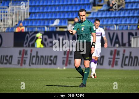 Sardegna Arena, Cagliari, Italien, 23. Januar 2022, Aureliano während des Spiels Cagliari Calcio gegen ACF Fiorentina - italienische Fußballserie A Stockfoto