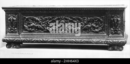 Cassone zweite Hälfte 16th Jahrhundert Italienisch, Venedig. Cassone 190790 Stockfoto