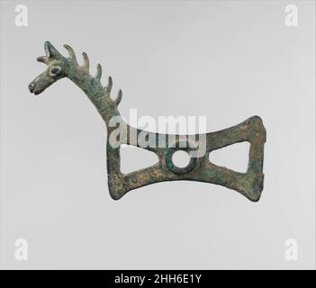 Pferdekitschchen in Form eines Pferdes ca. 8th.–7th. Jahrhundert v. Chr. Iran. Pferdekitschchen in Form eines Pferdes 324736 Stockfoto