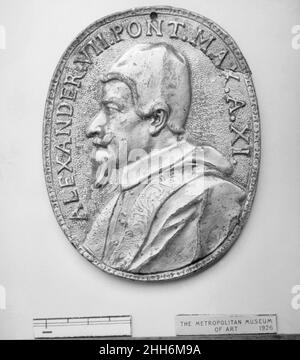 Papst Alexander VII. (Fabio Chigi), (geb. 1599, Papst 1655–67) 1665–66 Medaillengewinnerin: Gasparo Morone. Papst Alexander VII. (Fabio Chigi), (geb. 1599, Papst 1655–67) 195422 Stockfoto