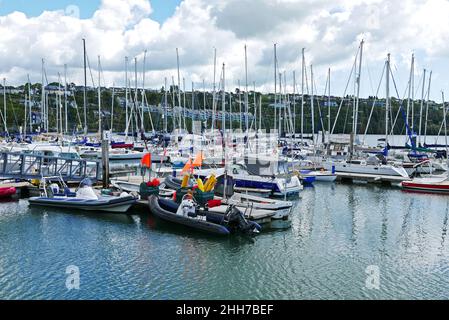 Hafen von Kinsale, Bandon River, Cork County, Munster Province, Republik Irland, Europa Stockfoto