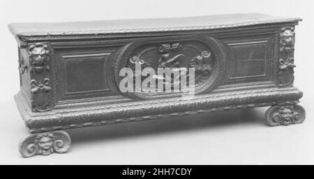 Cassone 16th Jahrhundert Italienisch. Cassone 209197 Stockfoto