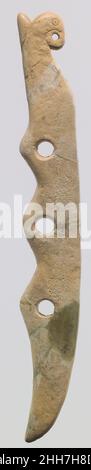 Pferdebiss-Wangenstück in Form eines Vogelkopfes ca. 7th. Jahrhundert v. Chr. Skythen. Pferd Bit Wangenstück in Form eines Vogelkopfes. Skythian. Ca. 7th Jahrhundert v. Chr.. Knochen (Rotwildgeweih). Iran Stockfoto