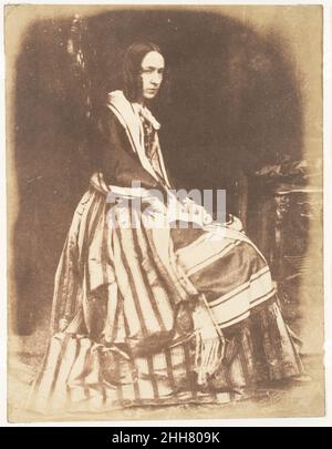 Frau Marian Murray, Lady Stair 1843–47 Hill und Adamson, britisch, schottisch. Frau Marian Murray, Lady Stair 268377 Stockfoto