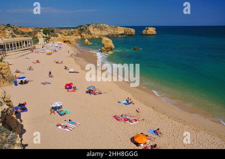 Praia de Sao Rafael, in der Nähe von Albufeira, Algarve, Portugal Stockfoto