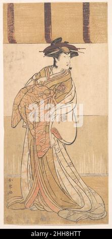 Nakamura Riko in der Rolle von Oiso no Tora 2nd Month, 1782 Katsukawa Shunjō Japanerin. Nakamura Riko in der Rolle von Oiso no Tora 36850 Stockfoto