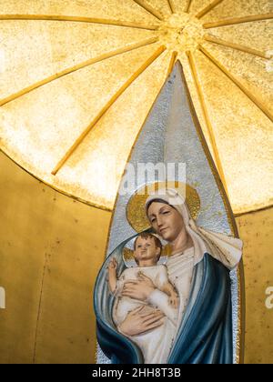 National Shrine of Our Lady of the Snows entworfen von Emmet Layton Stockfoto