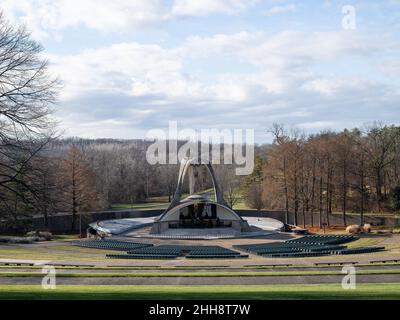 National Shrine of Our Lady of the Snows entworfen von Emmet Layton Stockfoto