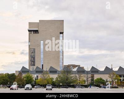 Logan Center an der University of Chicago Stockfoto