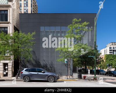 Poetry Foundation Gebäude in Chicago von John Ronan konzipiert Stockfoto