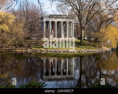 Graceland Cemetery Stockfoto