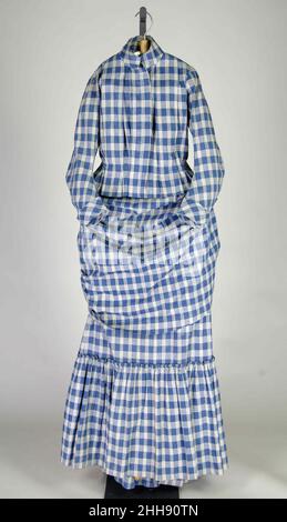 Morgenkleid ca. 1885 Us-Amerikaner. Morgenkleid. Amerikanisch. Ca. 1885. Baumwolle Stockfoto