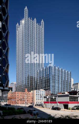 PPG Place entworfen von Johnson Burgee Stockfoto