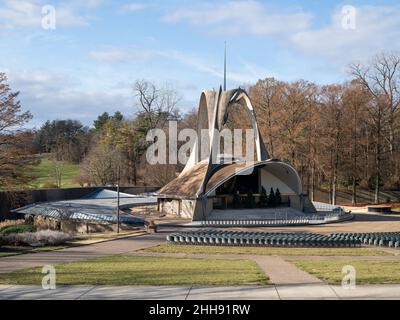 National Shrine of Our Lady of the Snows entworfen von Emmet Layton Stockfoto