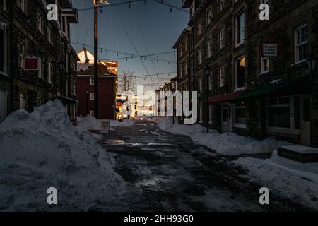 Private Werft in halifax Nova scotia Stockfoto