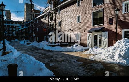 Private Werft in halifax Nova scotia Stockfoto