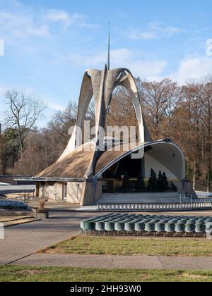 National Shrine of Our Lady of the Snows entworfen von Emmet Layton Stockfoto