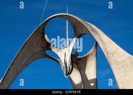 National Shrine of Our Lady of the Snows entworfen von Emmet Layton Stockfoto