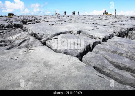 Burren-Nationalpark. Foto aus Irland. Stockfoto