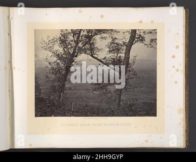 Orchard Knob von Mission Ridge 1860s George N. Barnard American. Orchard Knob von Mission Ridge 294454 Stockfoto