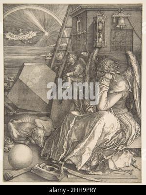 Melencolia I 1514 Albrecht Dürer Deutsch. Melencolia I 363472 Stockfoto