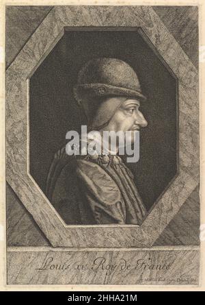 Louis XI, roi de France Jean Morin Französisch. Louis XI, roi de France 369239 Stockfoto