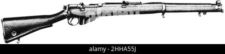 SMLE Mk III-Gewehr. Stockfoto