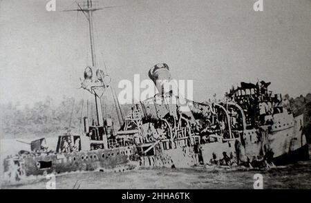 SMS Emden Wrack. Stockfoto