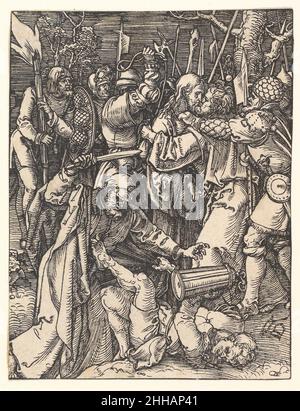 Der Verrat Christi, aus der kleinen Passion ca. 1509 Albrecht Dürer Deutsch. Der Verrat Christi, aus der kleinen Passion 388047 Stockfoto