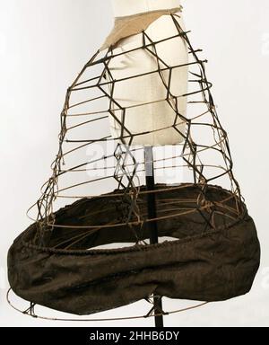 Crinoline 1850s amerikanisch oder europäisch. Crinolin 123979 Stockfoto