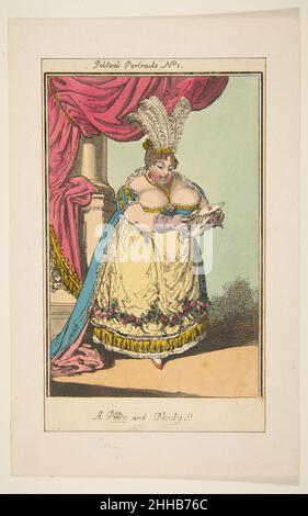 Frieden (Stück) und Überfluss (politische Portraits Nr. 1) ca. 1820 Anonym, britisch, 19th Jahrhundert britisch. Peace (Piece) and Plenty (Political Portraits No. 1) 398522 Stockfoto