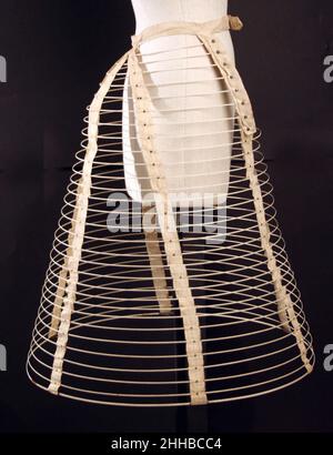 Käfig Crinoline 1880s amerikanisch. Käfig Crinoline 82416 Stockfoto