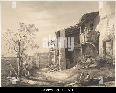 Hof Nr. d. Jean Jacques de Boissieu Französisch. Hof 336323 Stockfoto