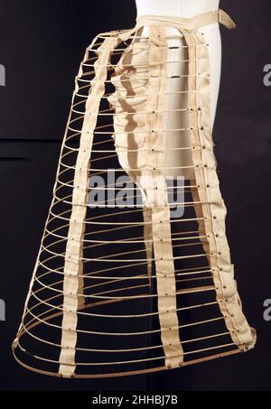 Käfig Crinoline 1870s amerikanisch oder europäisch. Käfig Crinoline 108676 Stockfoto